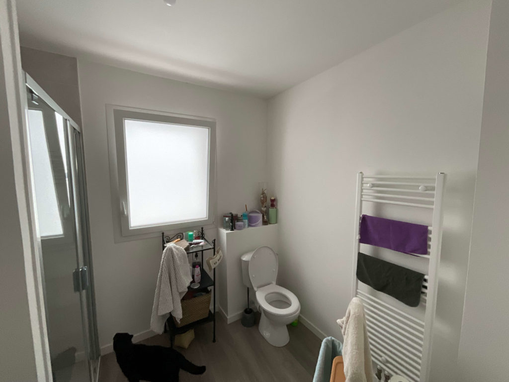 Vue de la salle de bain avant travaux - Concept Déco LV - Décoratrice d'intérieur à Caen