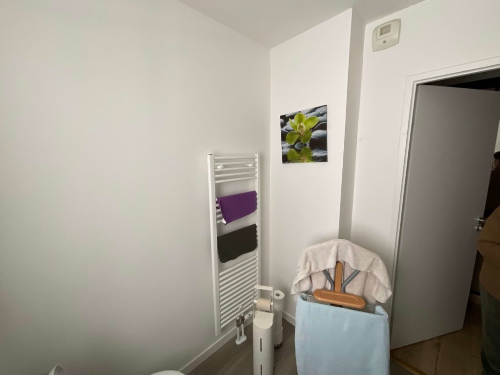 Vue avant pose du papier peint - Concept Déco LV - Décoratrice d'intérieur à Caen